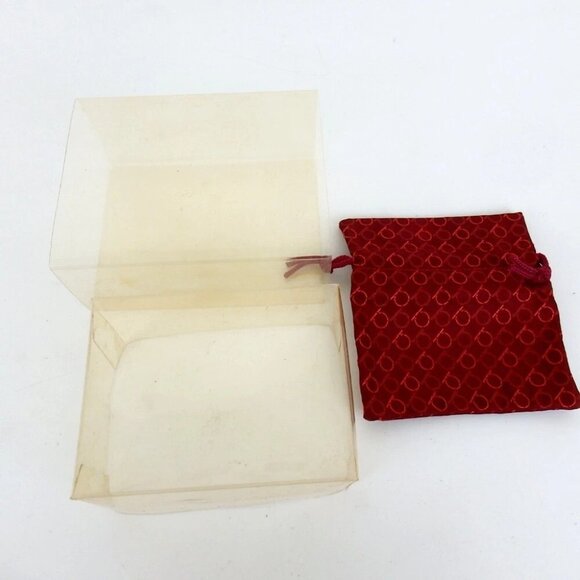 Authentic Salvatore Ferragamo Double Gancini bracelet leather[Used] - Picture 11 of 11